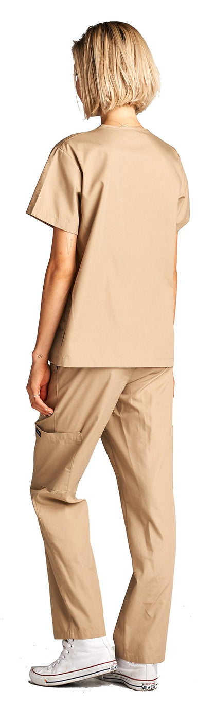 Dagacci Scrubs Medical Uniform Women and Man Scrubs Set Medical Scrubs Top and Pants