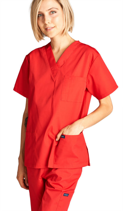 Dagacci Scrubs Medical Uniform Women and Man Scrubs Set Medical Scrubs Top and Pants