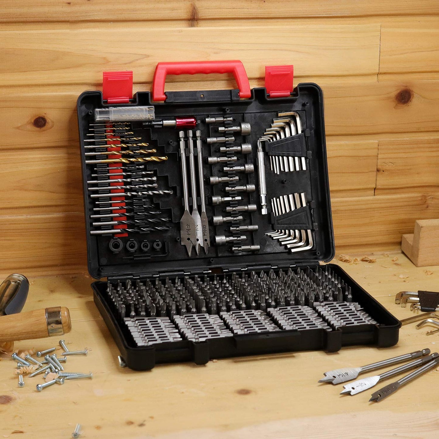 Shop Overstocks KingTool Drilling and Driving Accessory Kit (KingTool 318-Pieces Screwdriver and Drill Bit Set)